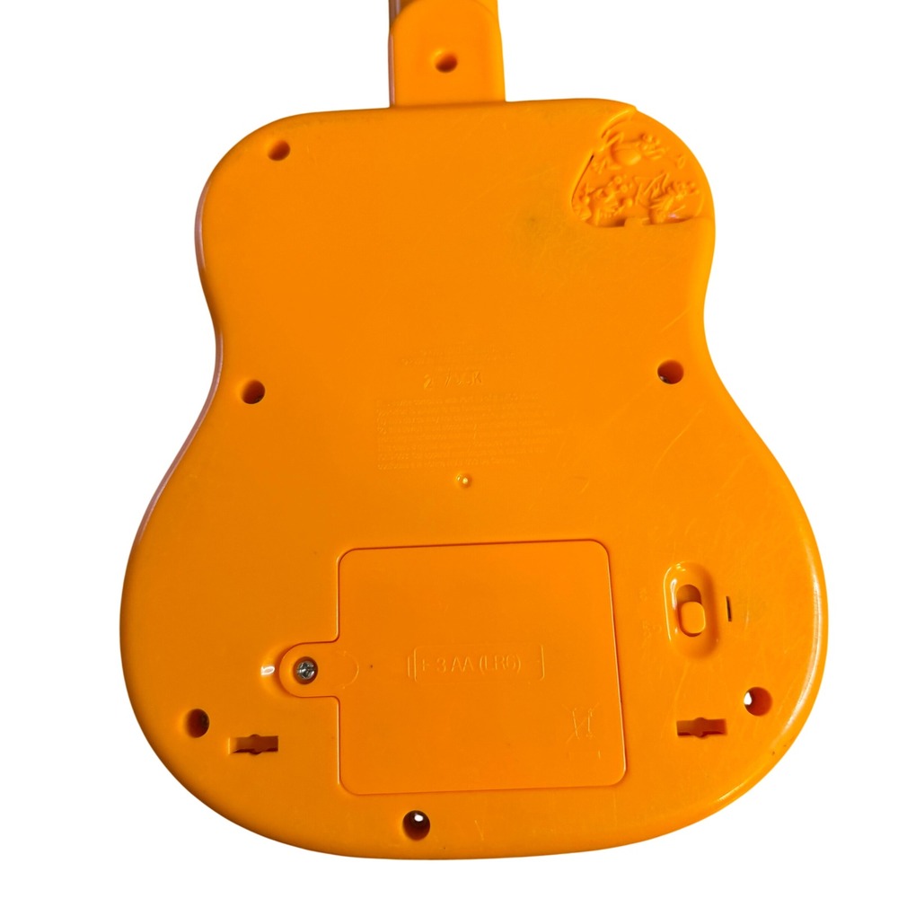 Dora the Explorer Musical Toy Guitar Pink Orange Star Nick Jr Fisher-Price 2009 - Picture 4 of 6